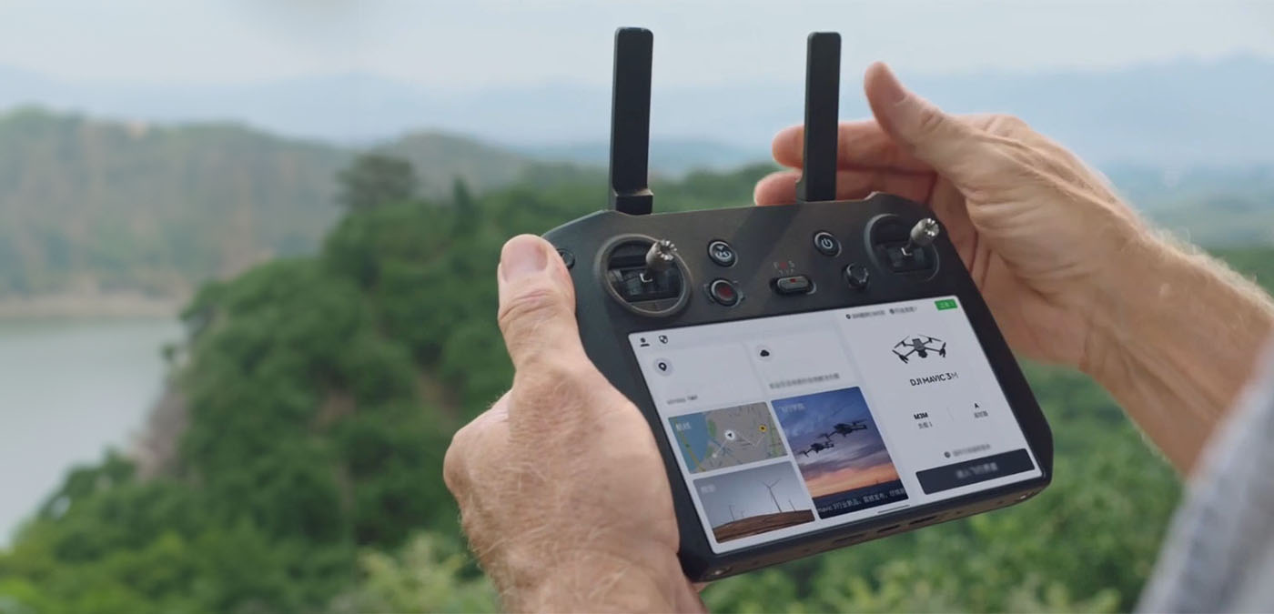 Remote Health Check with a Drone